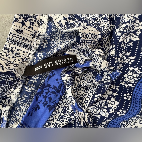 Design Lab Lord & Taylor Flowy Boho Soft Pants - Picture 4 of 7